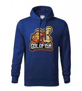 Pánská rybářská mikina Gold Fish modrá