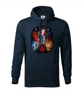 Pánská mikina Stranger Things 4 navy