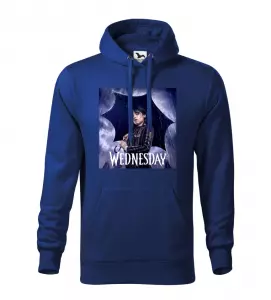 Pánská mikina Wednesday modrá