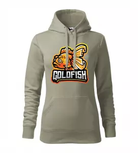 Dámská rybářská mikina Gold Fish světlá khaki