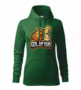 Dámská rybářská mikina Gold Fish zelená