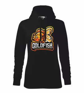 Dámská rybářská mikina Gold Fish černá
