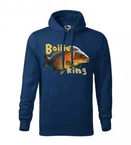 Pánská rybářská mikina Boilie King půlnoční modrá