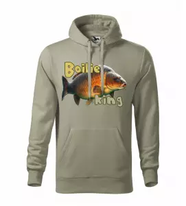 Pánská rybářská mikina Boilie King světlá khaki