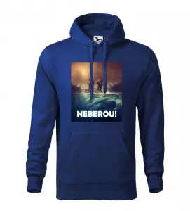 Pánská rybářská mikina NEBEROU modrá