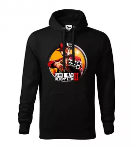 Pánská mikina Red Dead Redemption 2 černá