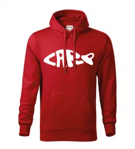 Pánská rybářská mikina CARP cape červená Akce XL