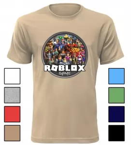 Pánské a dětské tričko Roblox game