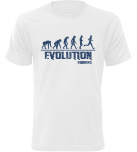 Pánské tričko Evolution Running bílé