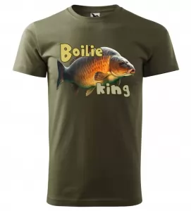 Rybářské tričko Boilie King military