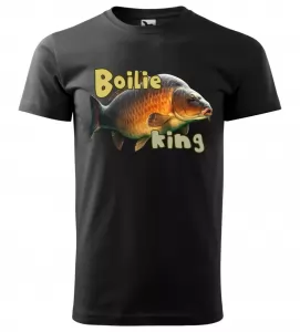 Rybářské tričko Boilie King černé