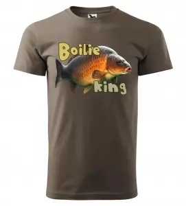 Rybářské tričko Boilie King army
