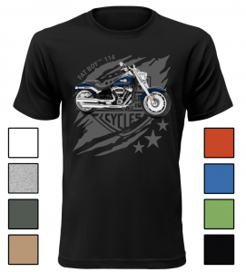 Pánské tričko Harley Davidson FAT BOY 114