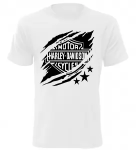 Pánské tričko Harley Davidson bílé