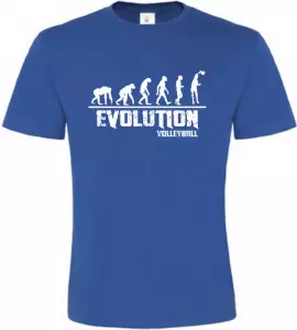 Pánské tričko Evolution Volleyball modré