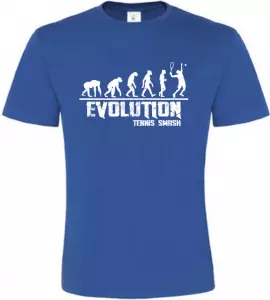 Pánské tričko Evolution Tennis Smash modré
