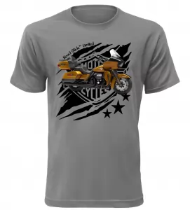 Pánské tričko Harley Davidson Road Glide Limited šedé