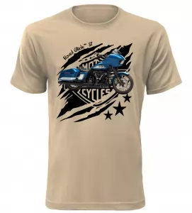 Pánské tričko Harley Davidson Road Glide ST pískové