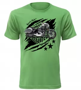 Pánské tričko Harley Davidson Sport Glide zelené
