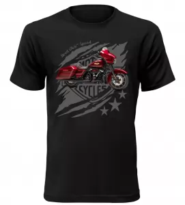 Pánské tričko Harley Davidson Street Glide Special černé