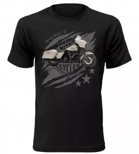 Pánské tričko Harley Davidson Street Glide ST černé