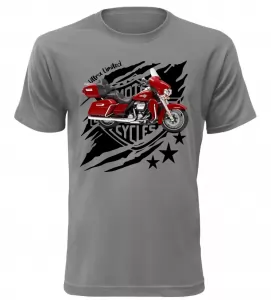 Pánské tričko Harley Davidson Ultra Limited šedé