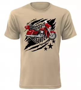 Pánské tričko Harley Davidson Ultra Limited pískové