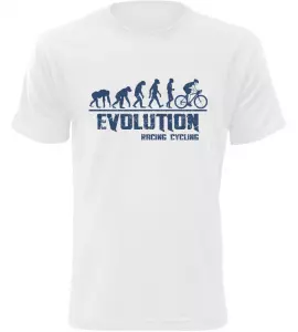 Pánské tričko Evolution Racing Cycling bílé
