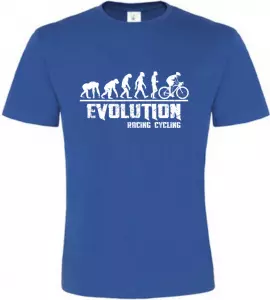 Pánské tričko Evolution Racing Cycling modré