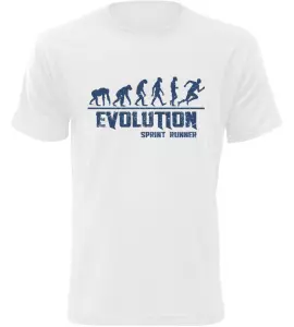 Pánské tričko Evolution Sprint Runner bílé