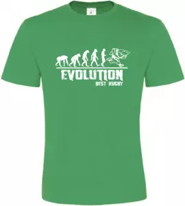 Pánské tričko Evolution Best Rugby zelené