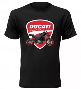 Pánské tričko Ducati Multistrada V2 S černé