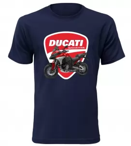 Pánské tričko Ducati Multistrada V4 Rally navy