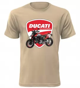 Pánské tričko Ducati Hypermotard 950 RVE pískové