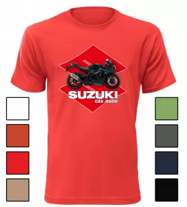 Pánské tričko s motorkou Suzuki GSX-R600