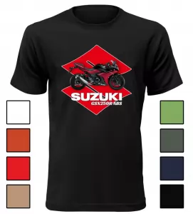 Pánské tričko s motorkou Suzuki GSX250R ABS
