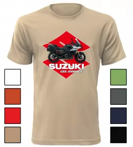 Pánské tričko s motorkou Suzuki GSX-S1000GX+