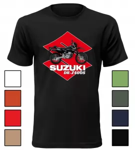 Pánské tričko s motorkou Suzuki DR-Z400S