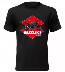 Pánské tričko Suzuki SV650 černé