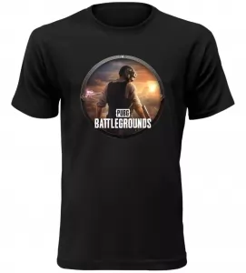 Pánské a dětské tričko PUBG Battlegrounds černé