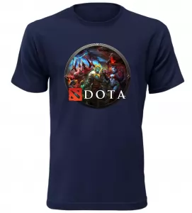 Pánské a dětské tričko DOTA navy