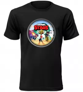 Pánské a dětské tričko Brawl Stars ring černé 