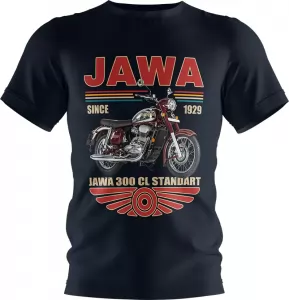Pánské tričko Jawa 300 CL Standard navy