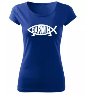 Dámské rybářské tričko Darwin modré