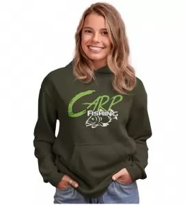 Dámská mikina Carp Fishing military