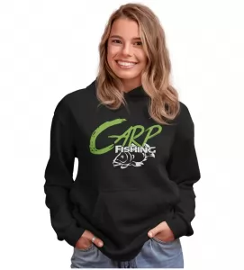 Dámská mikina Carp Fishing černá