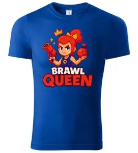 Pánské a dětské tričko BRAWL QUEEN modré