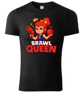 Pánské a dětské tričko BRAWL QUEEN černé
