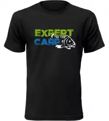 Pánské rybářské tričko Expert Carp černé