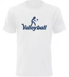 Pánské tričko Volleyball bílé